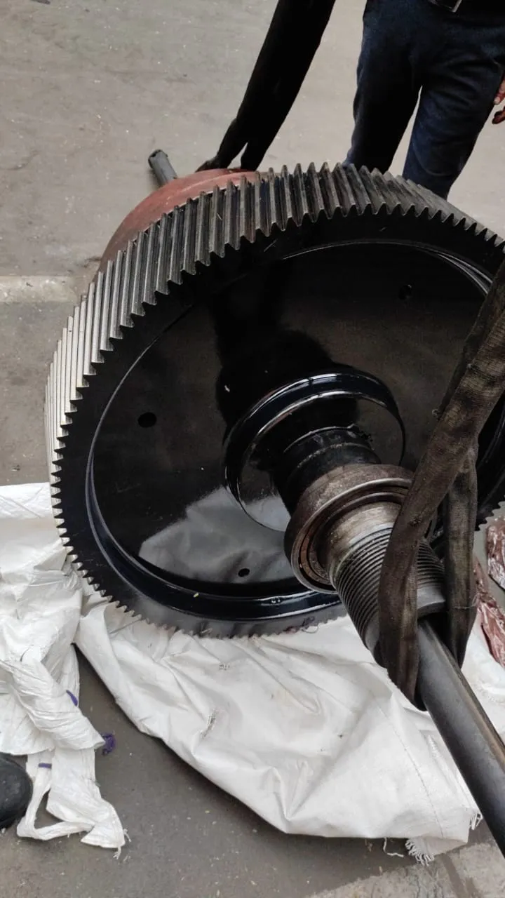 Gear wheel machining